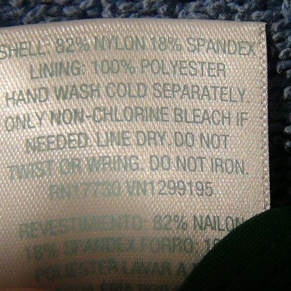 Kona Sol Womens Tie Front High Coverage One Piece Swimsuit Green M XL - Picture 16 of 16